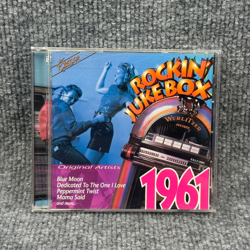 Various Artists Rockin Jukebox 1961 CD Excelsior EXJ-2-2082 Original Artists